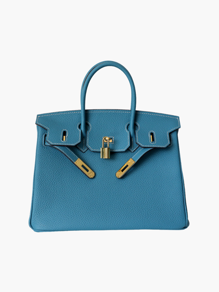Elegante Damen Handtasche Aus Leder Mit Henkel