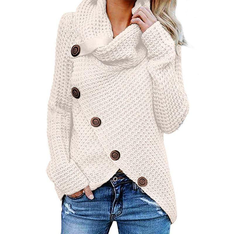 Damen Wintershirt Langarm Mit Rundhals