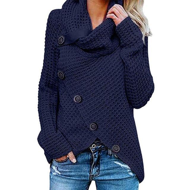 Damen Wintershirt Langarm Mit Rundhals