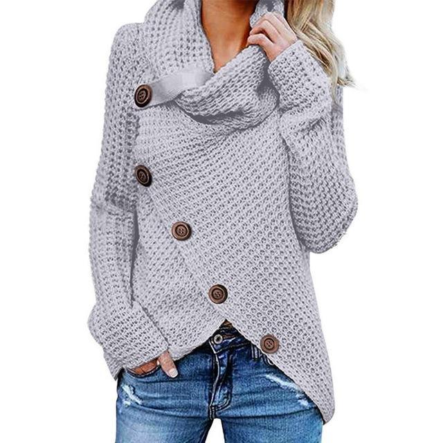 Damen Wintershirt Langarm Mit Rundhals
