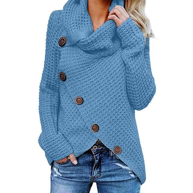 Damen Wintershirt Langarm Mit Rundhals