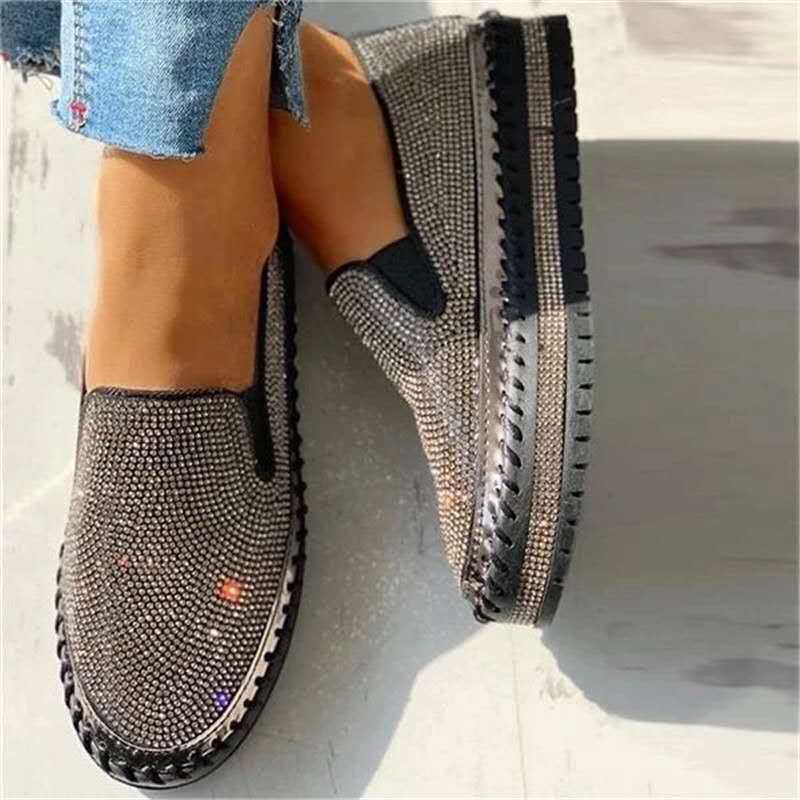 Atmungsaktive Damen Plateau Sneaker