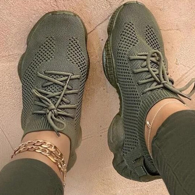 Leichte Damen Mesh Laufschuhe