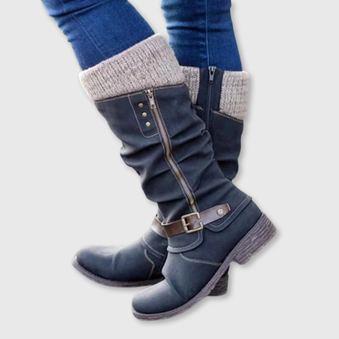 Orthopädische Komfort Stiefeletten Für Damen Mit Fußbett