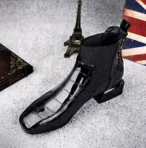 Damen Komfortstiefel Aus Leder Für Jeden Tag