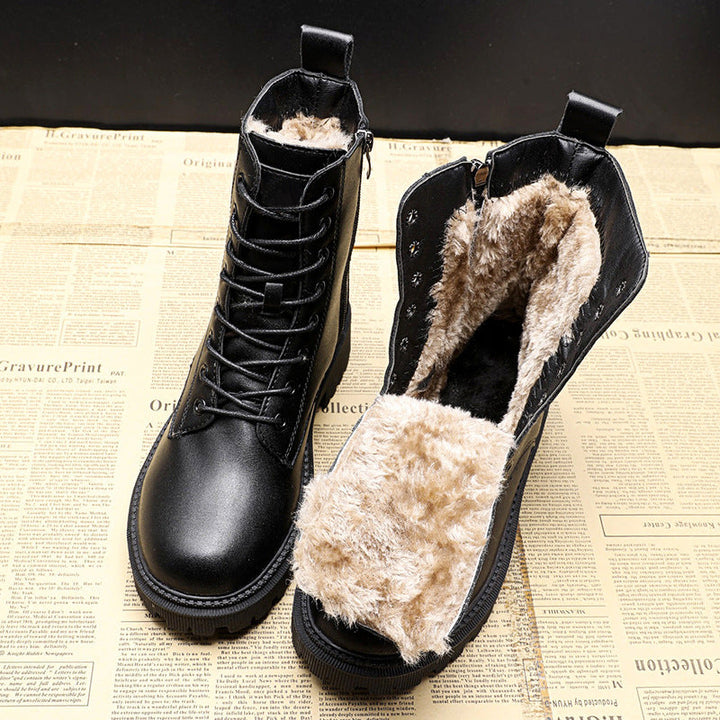 Robuste Damen Stiefel im Zeitlosen Design