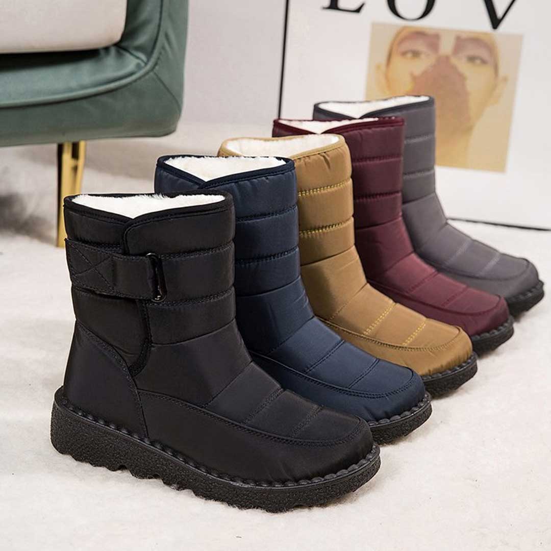 Wasserdichte Damen Schneestiefel mit Rutschfester Sohle