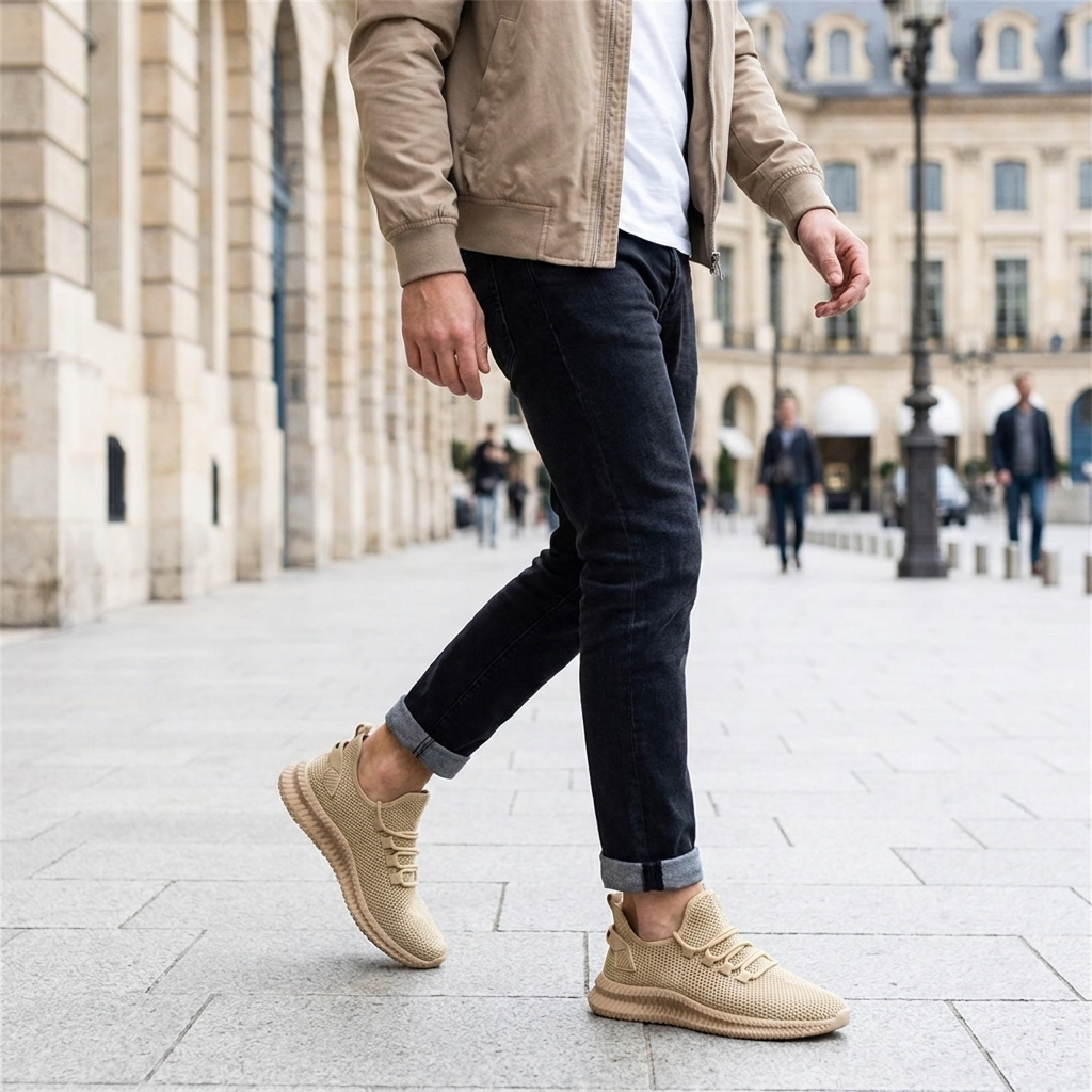 Leichte Atmungsaktive Mesh-Sneaker für den Alltag