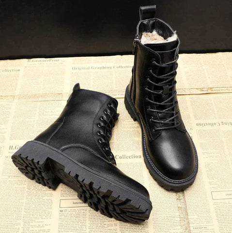 Robuste Damen Stiefel im Zeitlosen Design