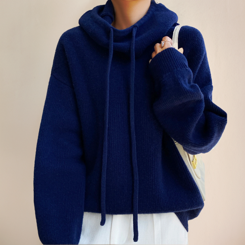 Damen Rollkragenpullover Aus Feinstrick