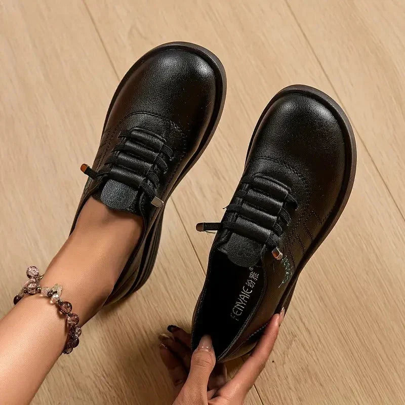 Orthopädische Damen Slip-On Schuhe mit Elastikeinstieg