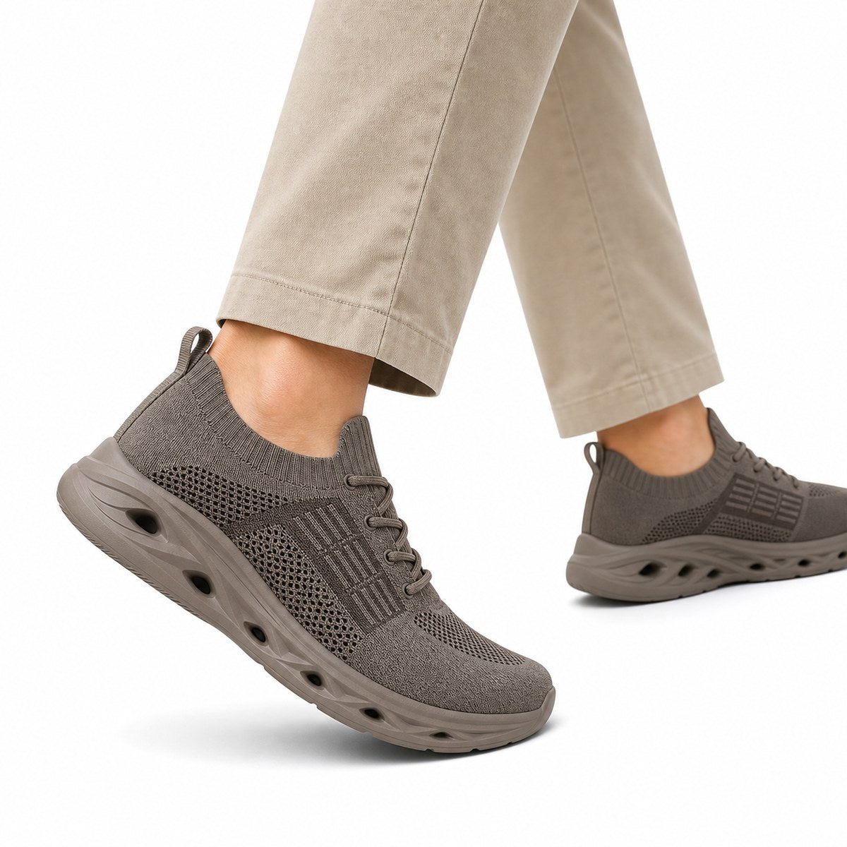 Orthopädische Barfuss-Wanderschuhe mit breiter Passform