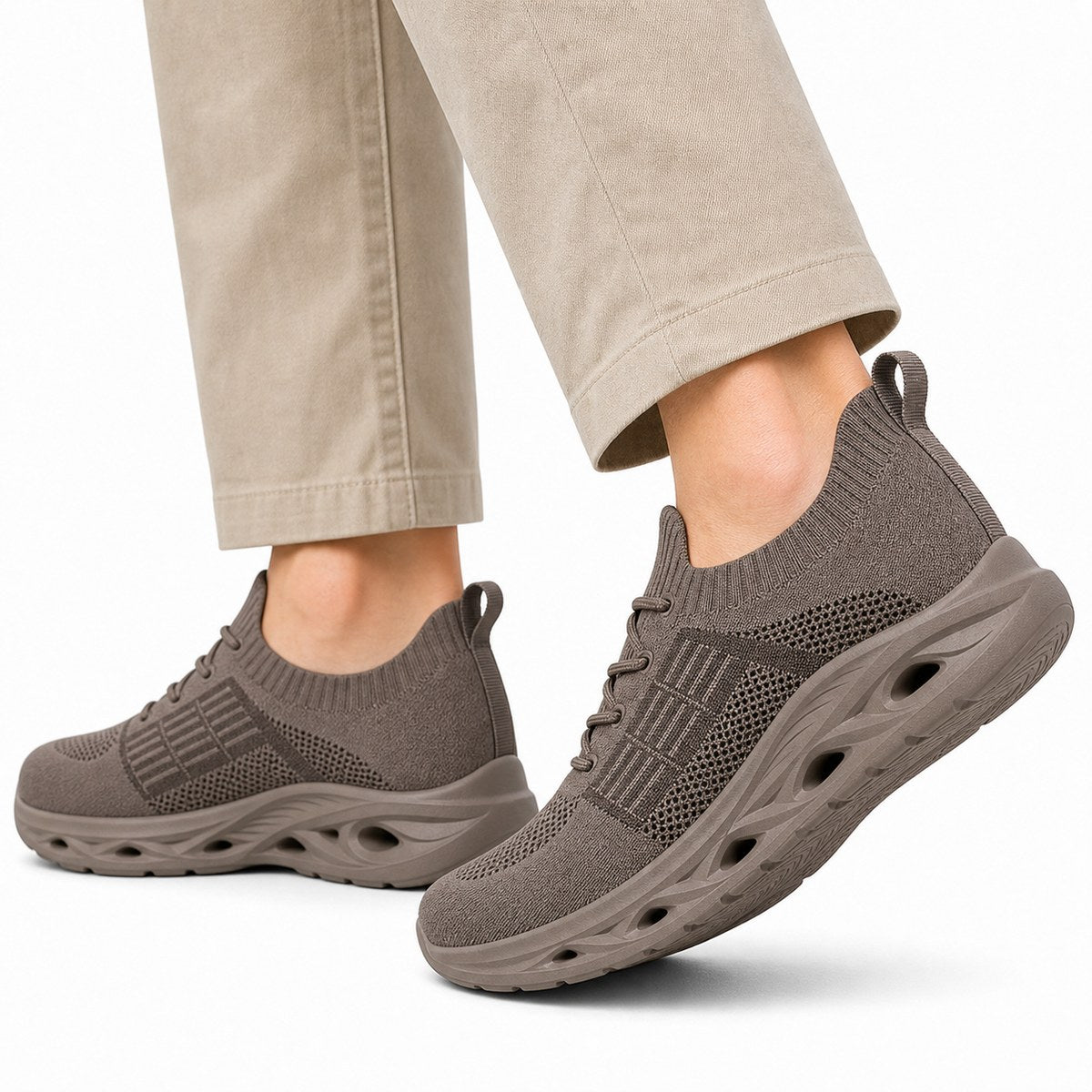 Orthopädische Barfuss-Wanderschuhe mit breiter Passform