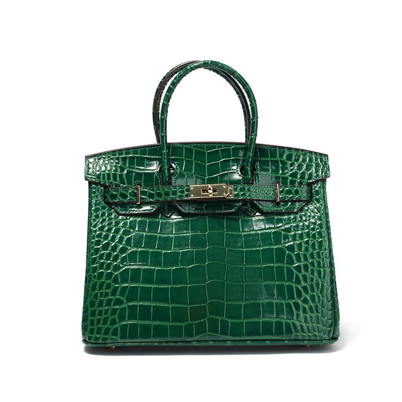 Elegante Damen Handtasche Aus Leder Mit Henkel