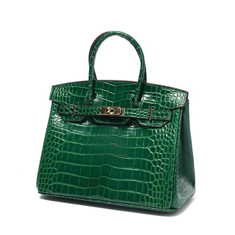 Elegante Damen Handtasche Aus Leder Mit Henkel