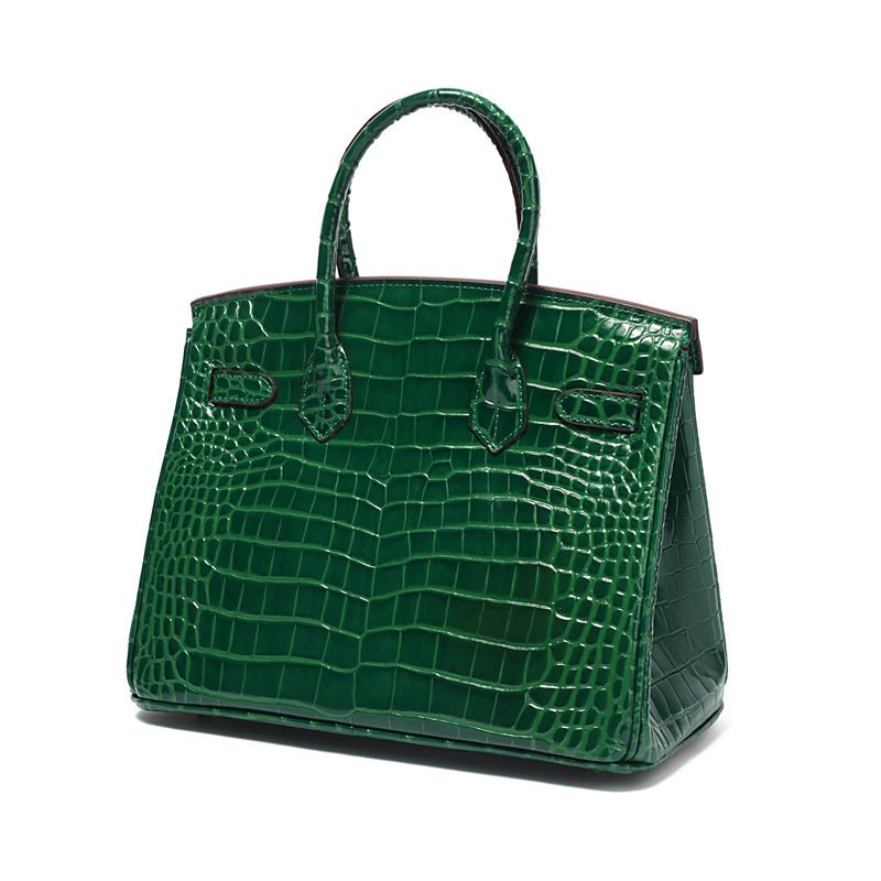Elegante Damen Handtasche Aus Leder Mit Henkel