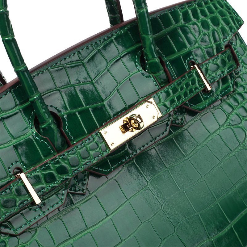 Elegante Damen Handtasche Aus Leder Mit Henkel