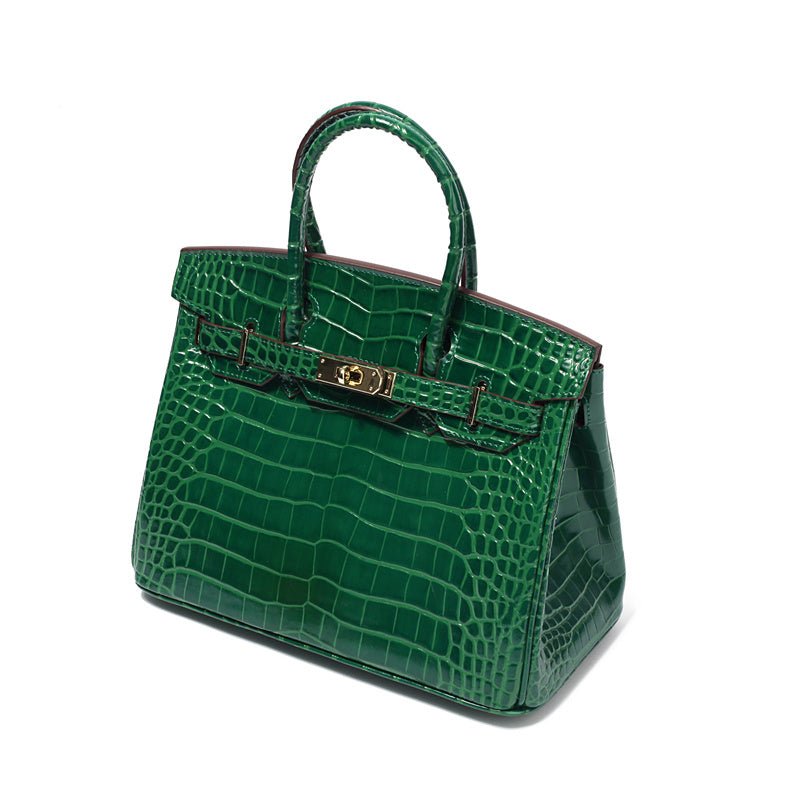 Elegante Damen Handtasche Aus Leder Mit Henkel