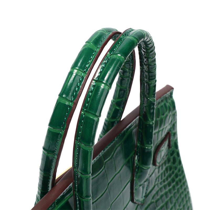 Elegante Damen Handtasche Aus Leder Mit Henkel