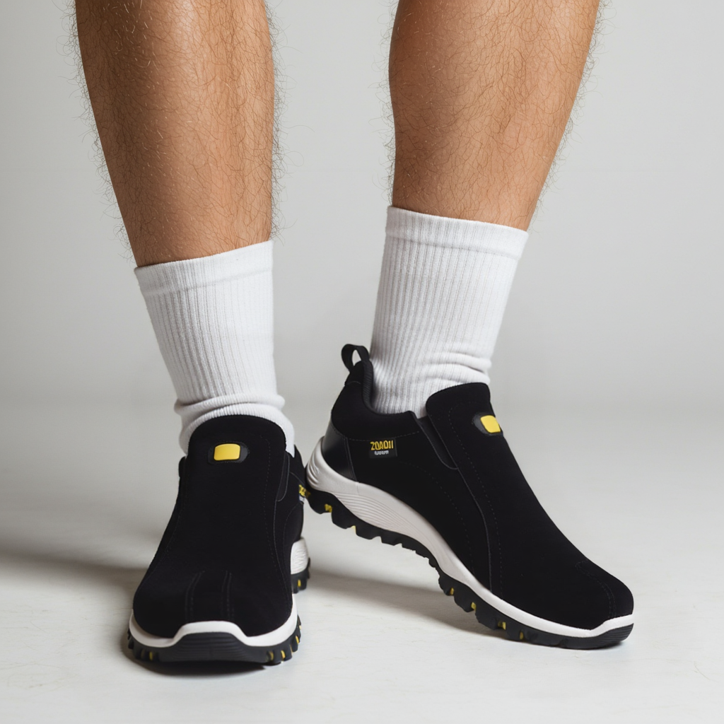 Orthopädische Herren Wanderschuhe Mit Schnürung