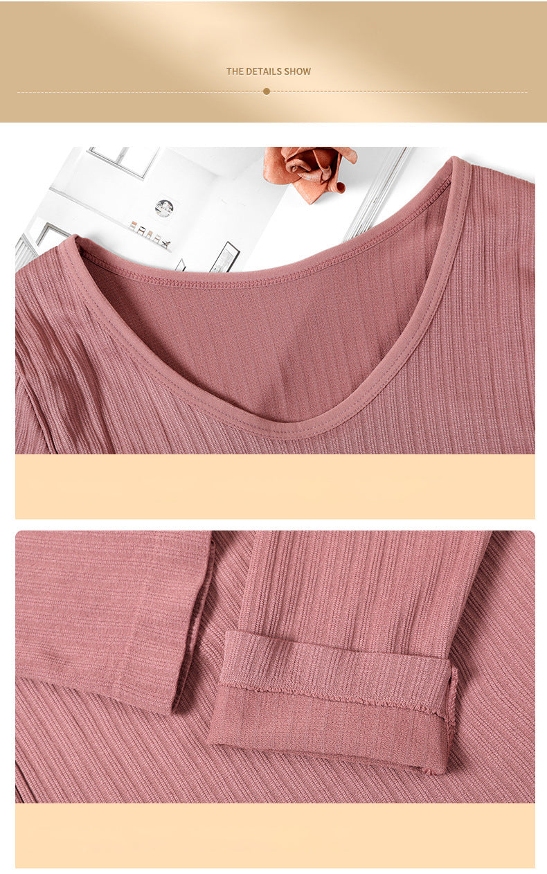 Formendes Damen Thermowäsche Set mit Stehkragen