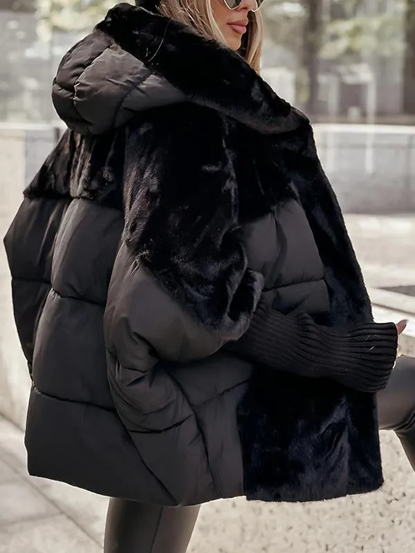Hattie | Hooded Quilted Water Repellent Coat