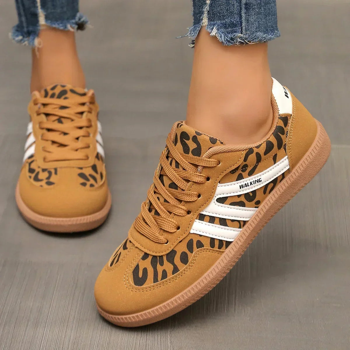 Leichte orthopädische Damen Walking Sneaker