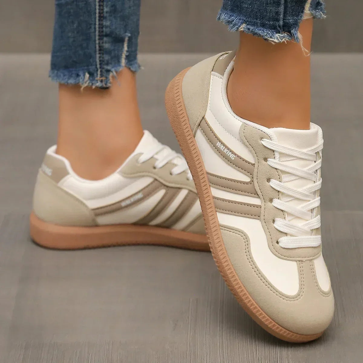 Leichte orthopädische Damen Walking Sneaker