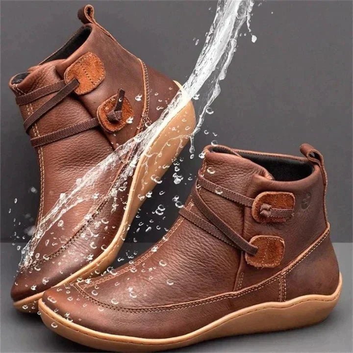 Wasserdichte Stiefeletten Mit Gepolstertem Innenfutter